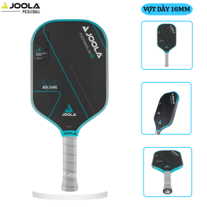 Vợt Pickleball Joola Ben Johns Perseus 3 16mm, Tạo Xoáy Đỉnh Cao, Cảm Giác Tối Ưu, Đa Năng