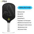 Vợt Pickleball Joola Ben Johns Hyperion CGS 14mm, Công Nghệ CGS Tạo Xoáy, Lõi 14mm Uy Lực, Chính Hãng