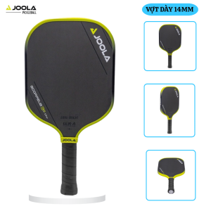Vợt Pickleball Joola Anna Bright Scorpeus 3S 14mm, Vợt Chuyên Nghiệp, Tốc Độ, Xoáy & Sức Mạnh Bùng Nổ